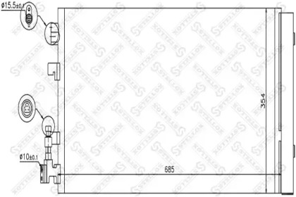 Конденсатор STELLOX 10-45694-SX