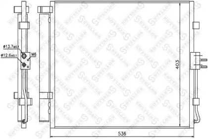 Конденсатор STELLOX 10-45709-SX