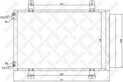 Конденсатор STELLOX 10-45715-SX