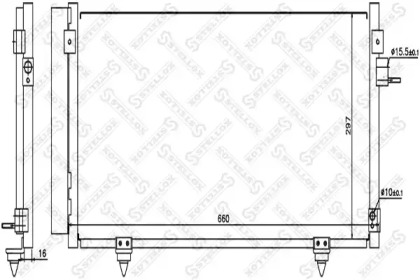 Конденсатор STELLOX 10-45718-SX