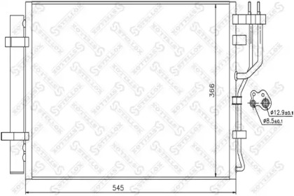 Конденсатор STELLOX 10-45720-SX