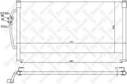 Конденсатор STELLOX 10-45722-SX