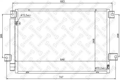 Конденсатор STELLOX 10-45728-SX