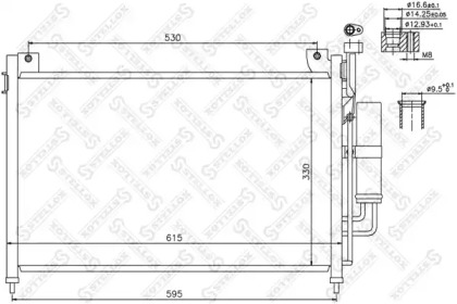 Конденсатор STELLOX 10-45730-SX