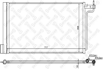 Конденсатор STELLOX 10-45739-SX