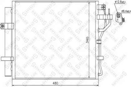 Конденсатор STELLOX 10-45744-SX