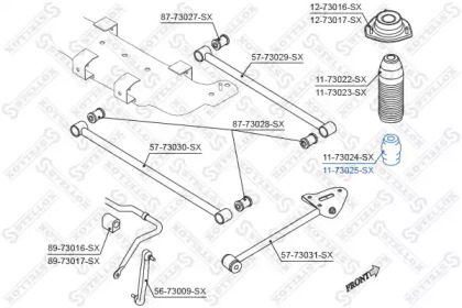 Буфер STELLOX 11-73025-SX