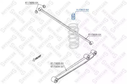 Буфер STELLOX 11-73027-SX