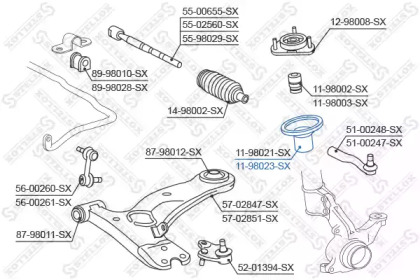 Защитный колпак / пыльник STELLOX 11-98023-SX