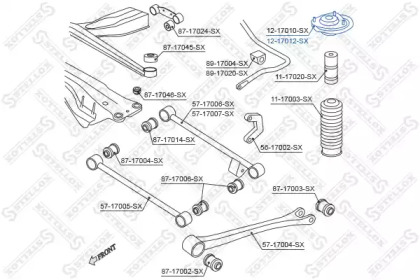 Подшипник STELLOX 12-17012-SX