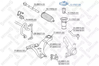 Подшипник STELLOX 12-17027-SX