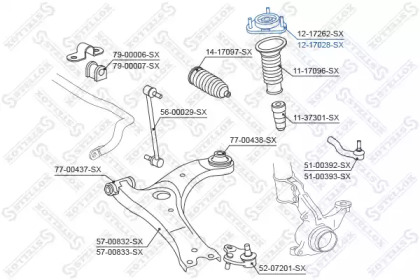 Подшипник STELLOX 12-17028-SX