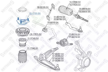 Подшипник STELLOX 12-17151-SX