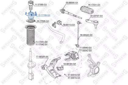 Подшипник STELLOX 12-17158-SX