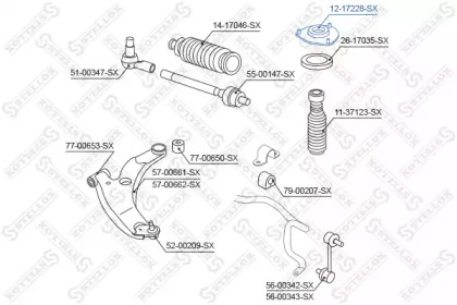 Подшипник STELLOX 12-17228-SX