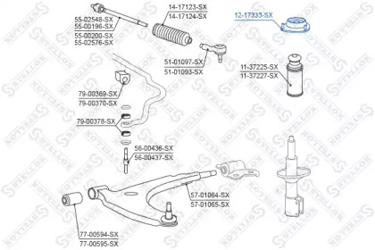 Подшипник STELLOX 12-17333-SX