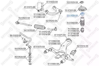 Подшипник STELLOX 12-51028-SX