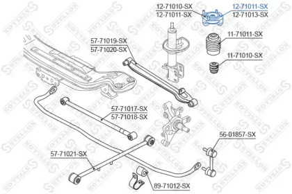 Подшипник STELLOX 12-71011-SX