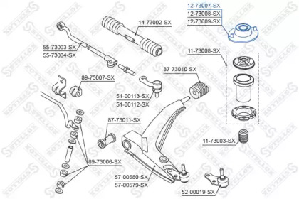 Подшипник STELLOX 12-73007-SX