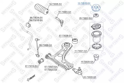 Подшипник STELLOX 12-73015-SX