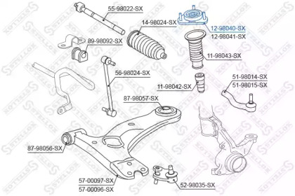 Подшипник STELLOX 12-98040-SX