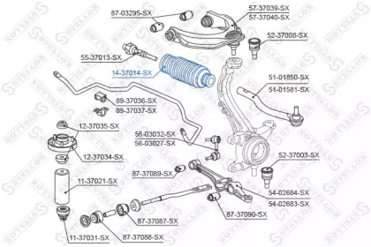 Пыльник STELLOX 14-37014-SX