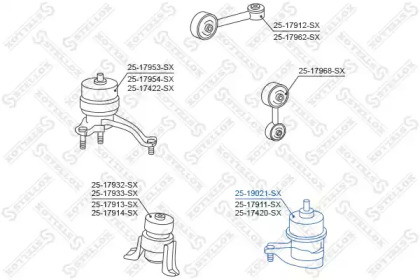 Подвеска STELLOX 25-19021-SX