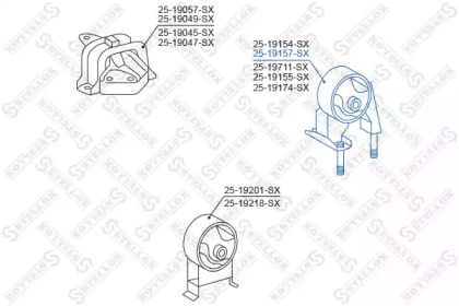 Подвеска STELLOX 25-19157-SX