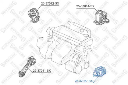 Подвеска STELLOX 25-37027-SX