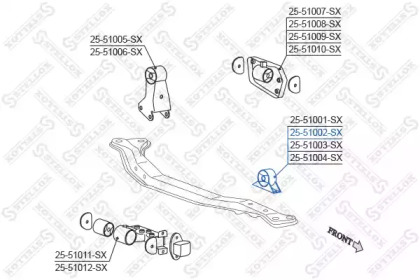 Подвеска STELLOX 25-51002-SX