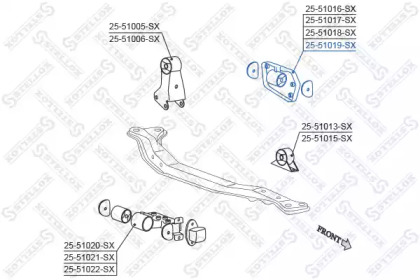 Подвеска STELLOX 25-51019-SX