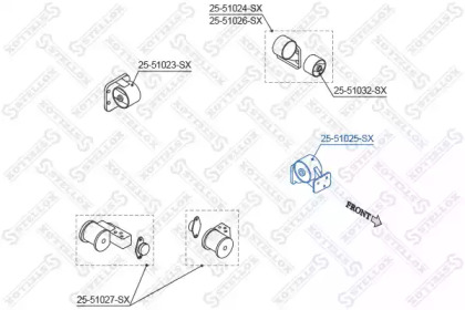 Подвеска STELLOX 25-51025-SX