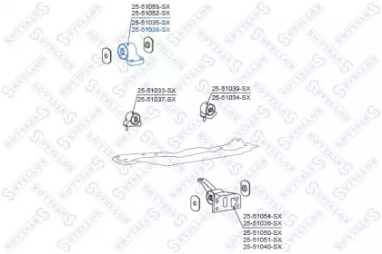 Подвеска STELLOX 25-51038-SX