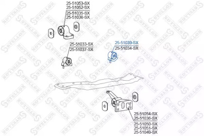 Подвеска STELLOX 25-51039-SX