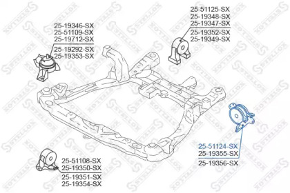 Подвеска STELLOX 25-51124-SX