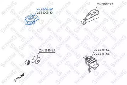 Подвеска STELLOX 25-73005-SX