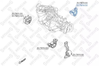 Подвеска STELLOX 25-73014-SX