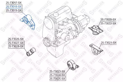 Подвеска STELLOX 25-73018-SX