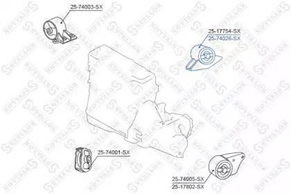 Подвеска STELLOX 25-74026-SX