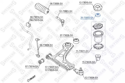 Подшипник STELLOX 26-73002-SX