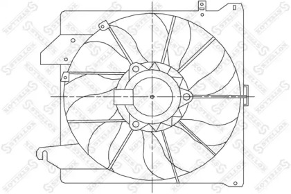 Вентилятор STELLOX 29-99073-SX