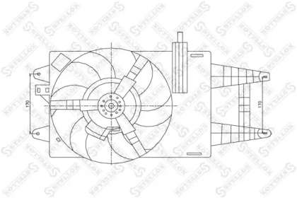 Вентилятор STELLOX 29-99075-SX