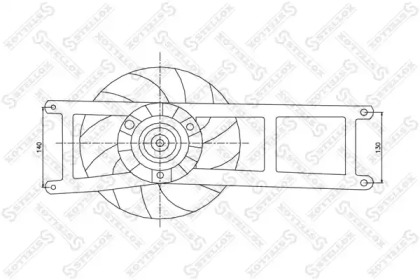 Вентилятор STELLOX 29-99088-SX