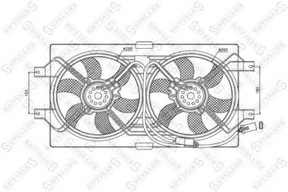 Вентилятор STELLOX 29-99110-SX