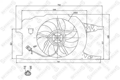 Вентилятор STELLOX 29-99153-SX