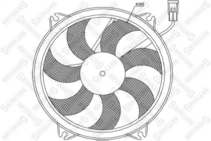 Вентилятор STELLOX 29-99277-SX