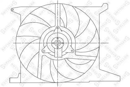Вентилятор STELLOX 29-99305-SX