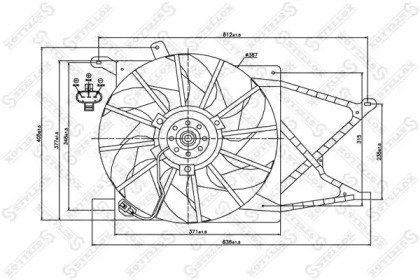 Вентилятор STELLOX 29-99337-SX