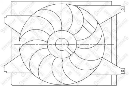 Вентилятор STELLOX 29-99367-SX