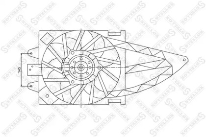 Вентилятор STELLOX 29-99374-SX